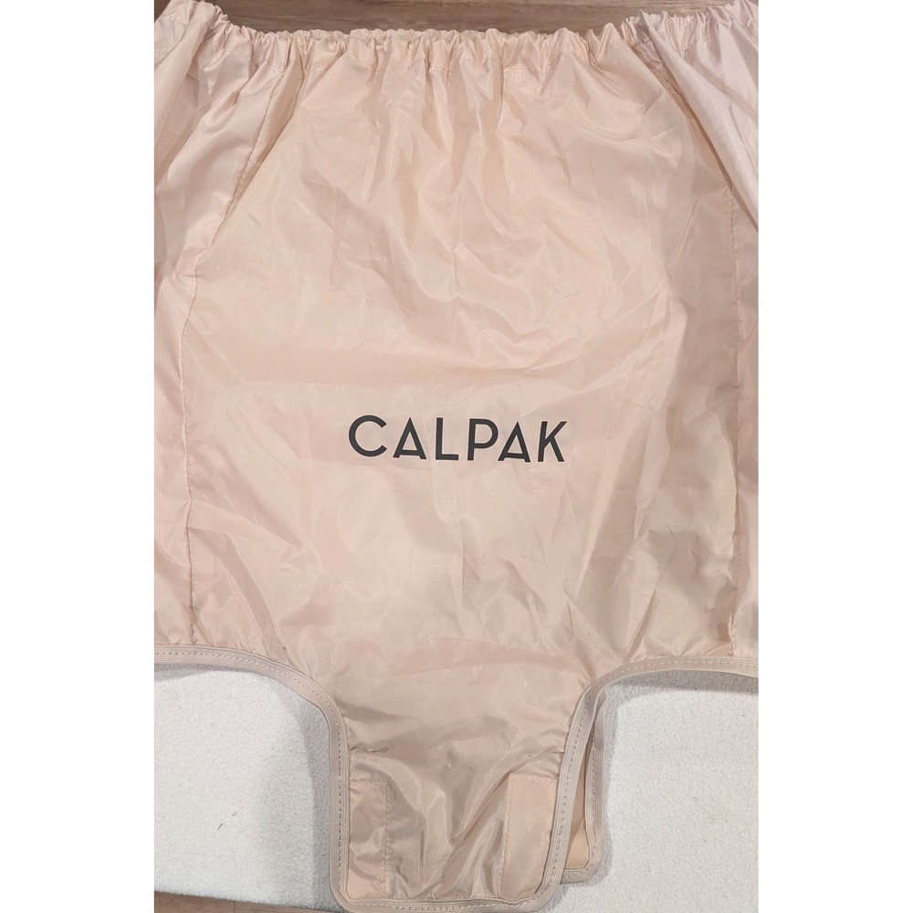 CALPAK Rose Gold Luggage Cover Dust Bag Travel Storage EUC